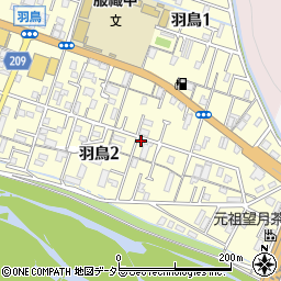 静岡市服織児童クラブ周辺の地図