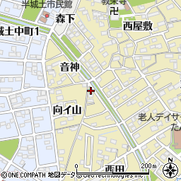 愛知県刈谷市野田町西田69周辺の地図