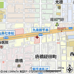 京都九条病院周辺の地図