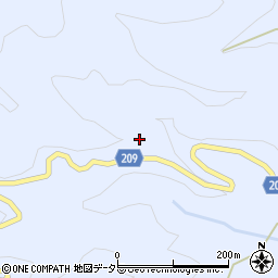 静岡朝比奈藤枝線周辺の地図