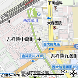 京都府京都市南区吉祥院清水町8周辺の地図