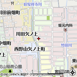 京都府京都市山科区西野大鳥井町118-93周辺の地図