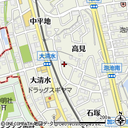 愛知県東海市加木屋町高見30-20周辺の地図