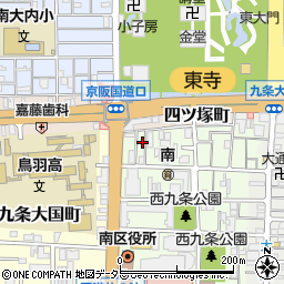 京都府京都市南区西九条南田町26-5周辺の地図
