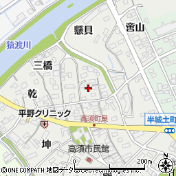 愛知県刈谷市高須町艮15周辺の地図