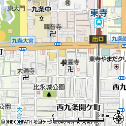 京空会カラテクラブ周辺の地図