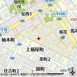 増田山葵店周辺の地図