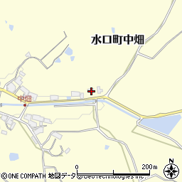 滋賀県甲賀市水口町中畑423周辺の地図