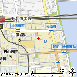 メナード・フェイシャルサロン　大津・松原店周辺の地図