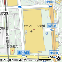 わくわく広場　イオンモール東浦店周辺の地図