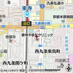 京都府京都市南区西九条島町41周辺の地図