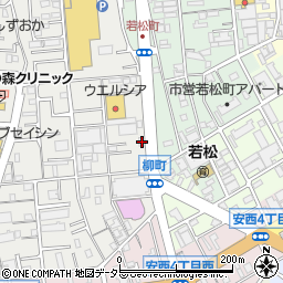 静岡県静岡市葵区柳町52周辺の地図
