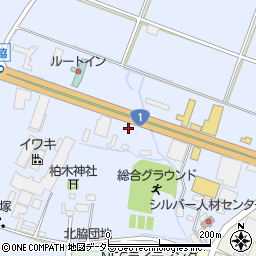 滋賀県甲賀市水口町北脇240周辺の地図