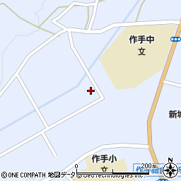 愛知県新城市作手高里当下周辺の地図