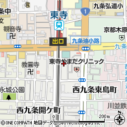 京都府京都市南区西九条島町29周辺の地図