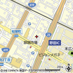 愛知県刈谷市松栄町1丁目10-13周辺の地図