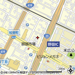 愛知県刈谷市松栄町1丁目10-5周辺の地図