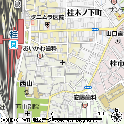 京都府京都市西京区川島北裏町57-2周辺の地図