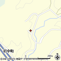 愛知県岡崎市岩中町下10周辺の地図