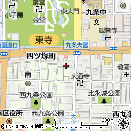 京都府京都市南区西九条南田町43-7周辺の地図