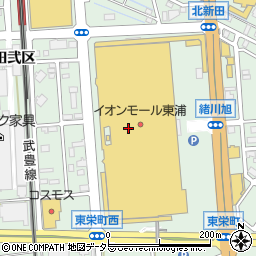 キャンドゥイオンモール東浦店周辺の地図