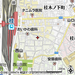 京都府京都市西京区川島北裏町57周辺の地図