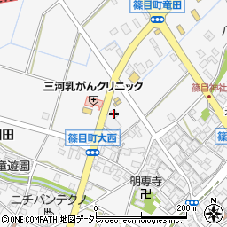 安成工業株式会社周辺の地図