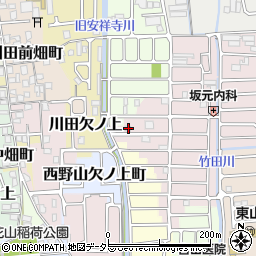 京都府京都市山科区西野大鳥井町118-24周辺の地図