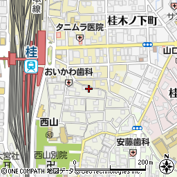 京都府京都市西京区川島北裏町57-8周辺の地図