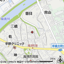 愛知県刈谷市高須町艮20-3周辺の地図