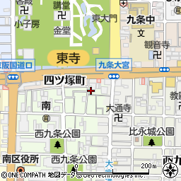 京都府京都市南区西九条南田町43-5周辺の地図