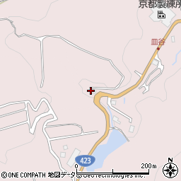 京都府亀岡市西別院町笑路小峠周辺の地図