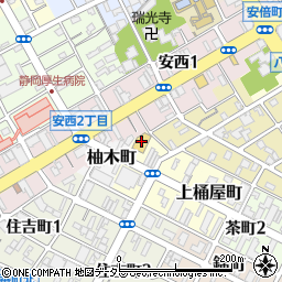 マツモトキヨシ安西店周辺の地図