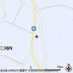 広島県庄原市比和町三河内1795周辺の地図