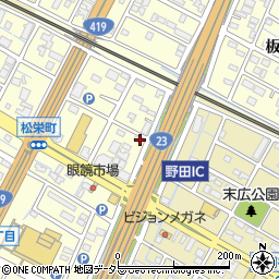 愛知県刈谷市松栄町1丁目10-4周辺の地図