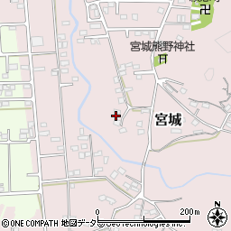 千葉県館山市宮城100-5周辺の地図