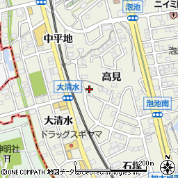 愛知県東海市加木屋町高見30周辺の地図