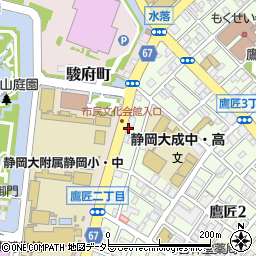 郡リース株式会社　静岡営業所周辺の地図