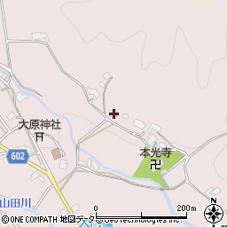 大阪府豊能郡能勢町山田122周辺の地図