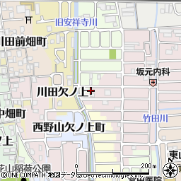 京都府京都市山科区西野大鳥井町118-124周辺の地図