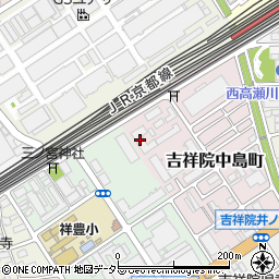 京都府京都市南区吉祥院中島町16周辺の地図
