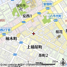 静岡県静岡市葵区八千代町周辺の地図