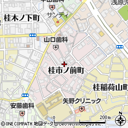 市ノ前中路荘Ｅ棟周辺の地図