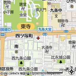 京都府京都市南区西九条南田町43-4周辺の地図
