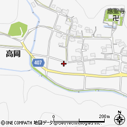 兵庫県神崎郡福崎町高岡161周辺の地図