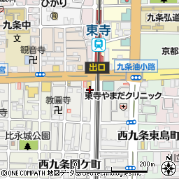 コンセプト東寺駅ｍｉｎｉパーキング周辺の地図