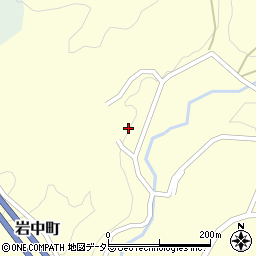 愛知県岡崎市岩中町下5周辺の地図