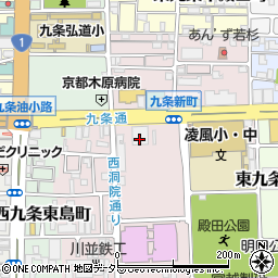京都府庁求職のご相談・京都ジョブパーク　企業支援コーナー周辺の地図