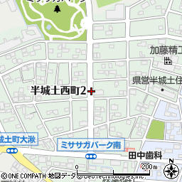 愛知県刈谷市半城土西町周辺の地図