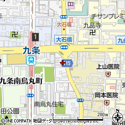 京都府京都市南区東九条西御霊町29周辺の地図